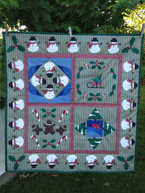 Christmas Cheater Quilt