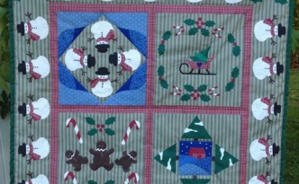Christmas Cheater Quilt