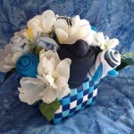 First blue bouquet