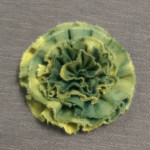 Green 2-layer batik