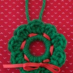 Crochet wreath