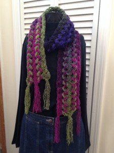 Purple blended braid