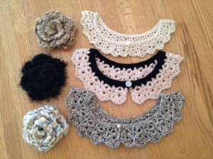 Collars and flowers